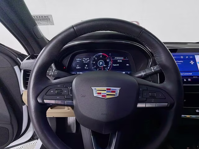 2023 Crystal White Cadillac CT5 Premium Luxury RWD Sedan