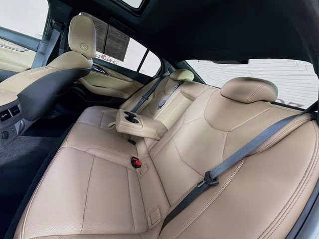 2023 Crystal White Cadillac CT5 Premium Luxury RWD Sedan