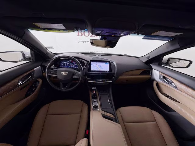 2023 Crystal White Cadillac CT5 Premium Luxury RWD Sedan