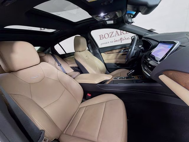 2023 Crystal White Cadillac CT5 Premium Luxury RWD Sedan