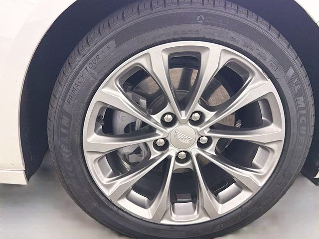 2023 Crystal White Cadillac CT5 Premium Luxury RWD Sedan