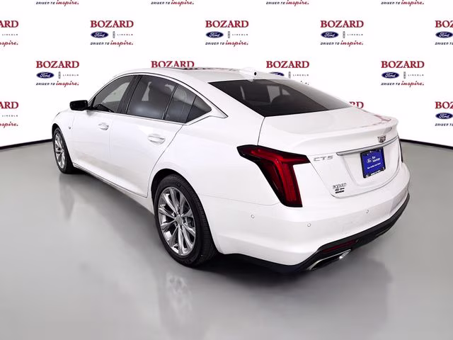 2023 Crystal White Cadillac CT5 Premium Luxury RWD Sedan