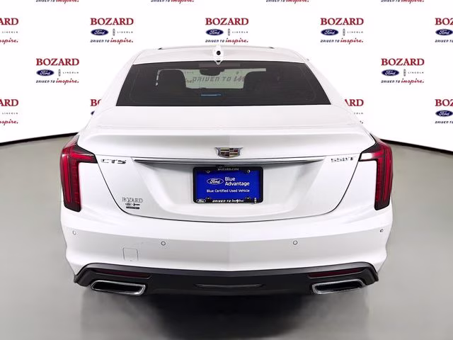 2023 Crystal White Cadillac CT5 Premium Luxury RWD Sedan