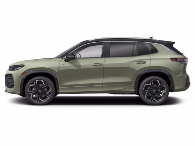 2025 Green Volkswagen Tiguan 2.0T SEL R-Line AWD SUV