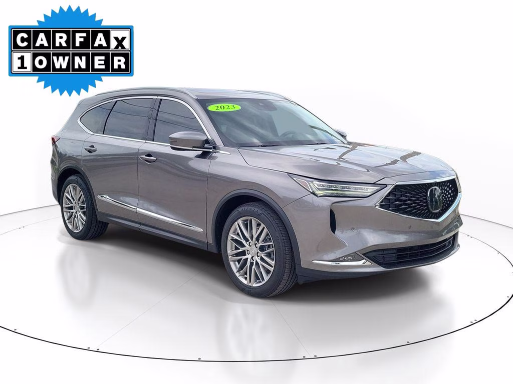 2023 Liquid Carbon Metallic Acura MDX w/Advance Package AWD SUV
