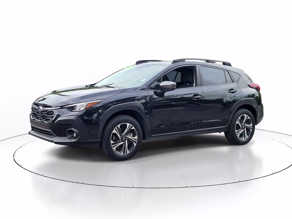 2024 Crystal Black Silica Subaru Crosstrek Premium AWD SUV