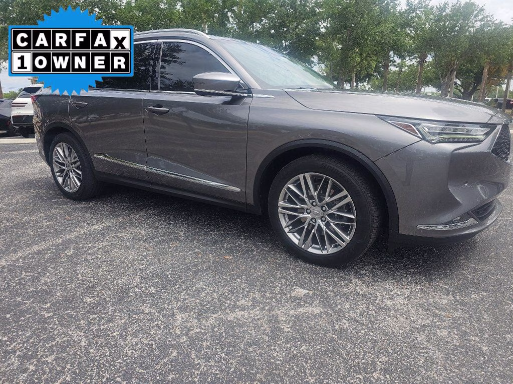 2023 Liquid Carbon Metallic Acura MDX w/Advance Package AWD SUV
