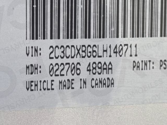 2020 Triple Nickel Clearcoat Dodge Charger SXT RWD Sedan