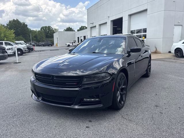 2023 Pitch Black Clearcoat Dodge Charger SXT RWD Sedan