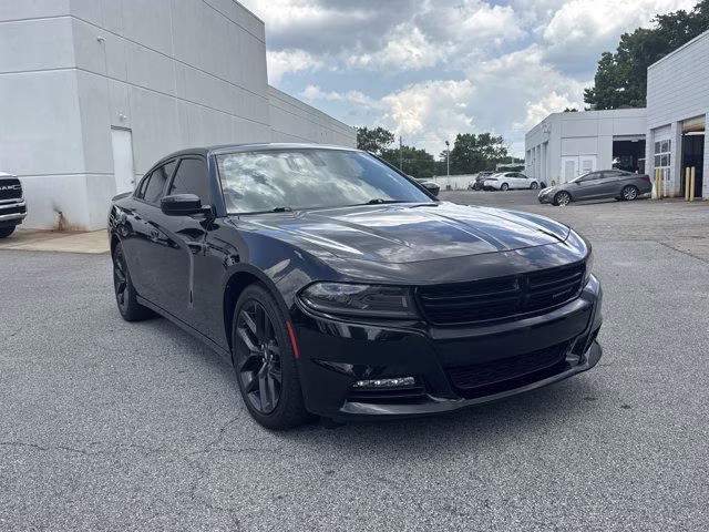 2023 Pitch Black Clearcoat Dodge Charger SXT RWD Sedan