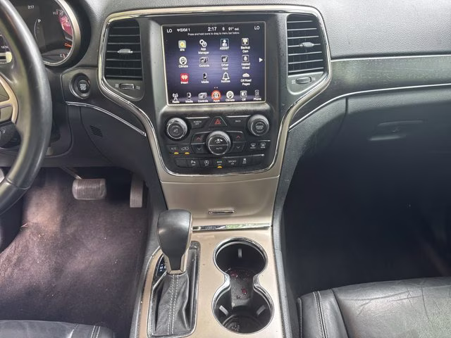 2017 True Blue Pearlcoat Jeep Grand Cherokee Limited 4X4 SUV