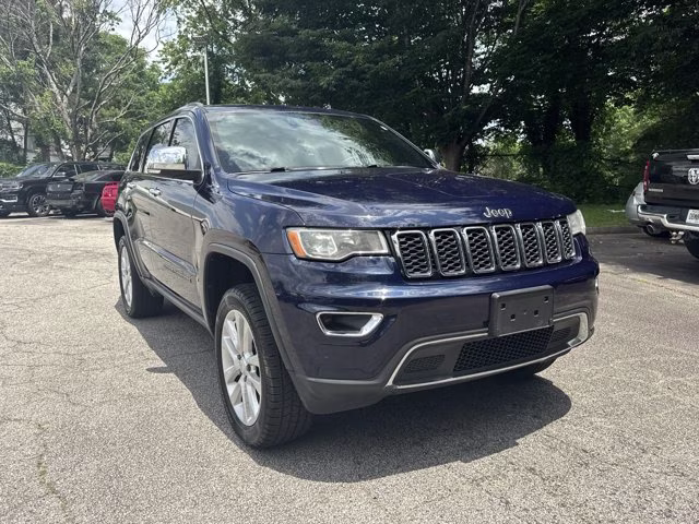 2017 True Blue Pearlcoat Jeep Grand Cherokee Limited 4X4 SUV