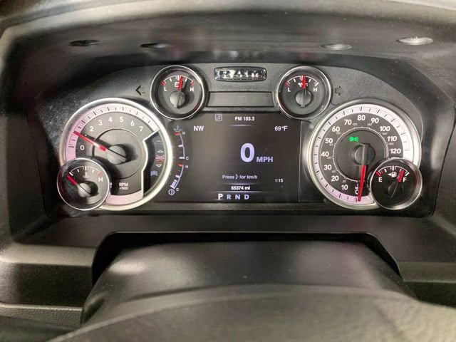 2019 Delmonico Red Pearlcoat Ram 1500 Big Horn 4X4 Truck