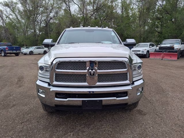 2014 Bright White Clearcoat Ram 2500 Laramie Longhorn 4X4 Truck