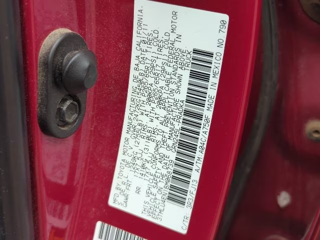 2011 Barcelona Red Metallic Toyota Tacoma Base 4X4 Truck