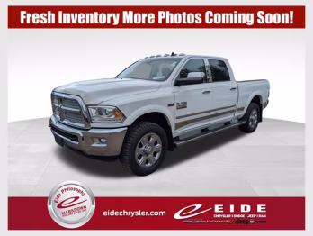 2014 Bright White Clearcoat Ram 2500 Laramie Longhorn 4X4 Truck