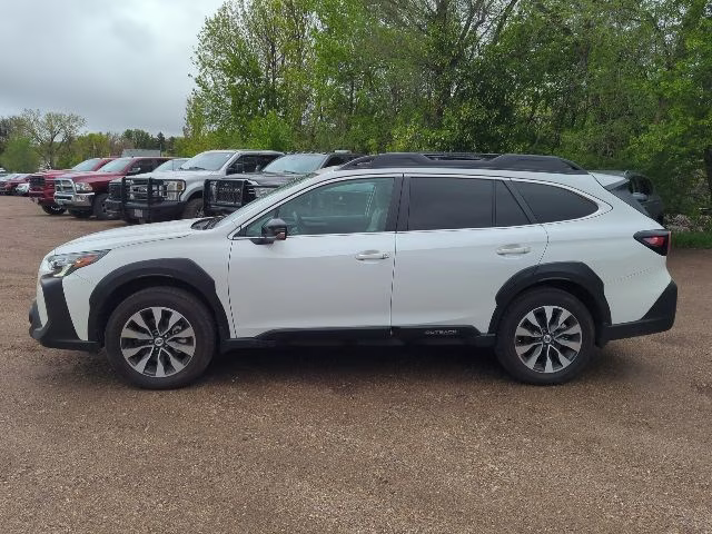 2025 Crystal White Pearl Subaru Outback Limited AWD SUV