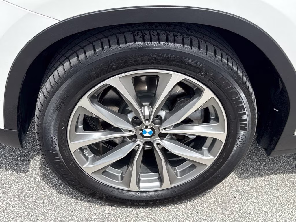 2019 Alpine White BMW X3 xDrive30i AWD SUV