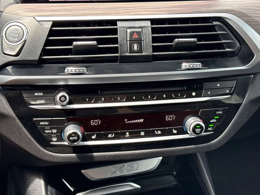 2019 Alpine White BMW X3 xDrive30i AWD SUV