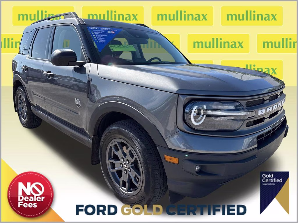 2022 Carbonized Gray Metallic Ford Bronco Sport Big Bend 4X4 SUV