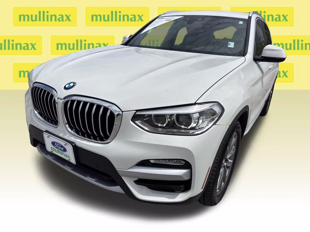 2019 Alpine White BMW X3 xDrive30i AWD SUV
