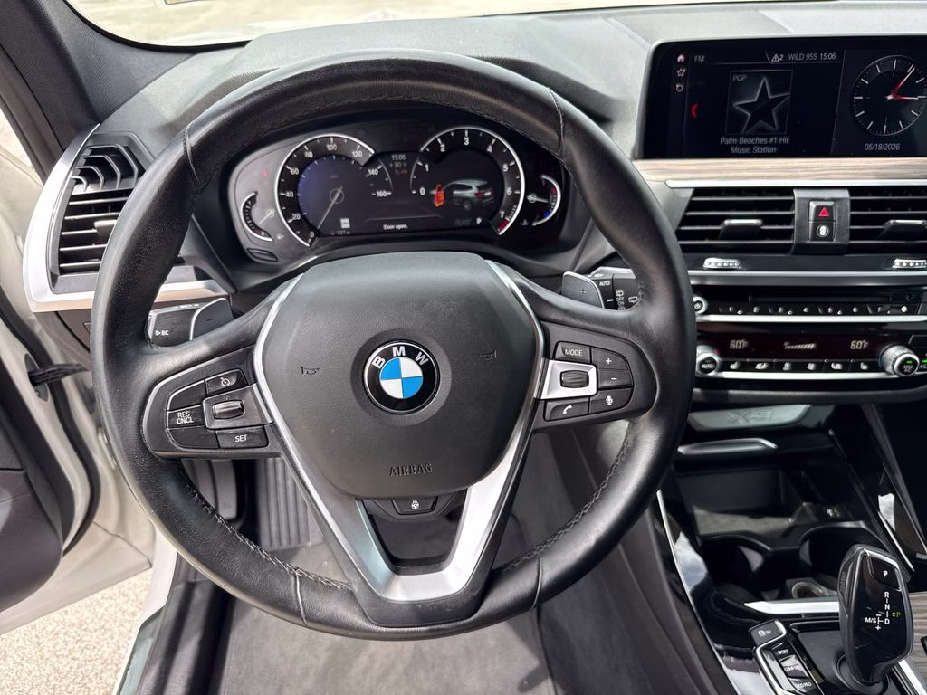 2019 Alpine White BMW X3 xDrive30i AWD SUV