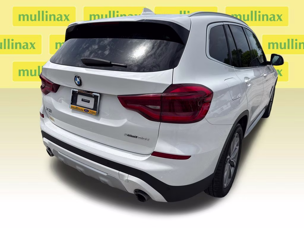 2019 Alpine White BMW X3 xDrive30i AWD SUV