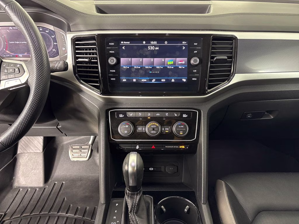 2022 Pure White Volkswagen Atlas 3.6L V6 SEL Premium R-Line AWD SUV