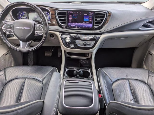 2022 Bright White Clearcoat Chrysler Pacifica Hybrid Limited FWD Van