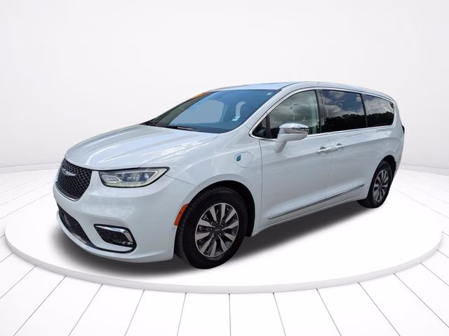 2022 Bright White Clearcoat Chrysler Pacifica Hybrid Limited FWD Van