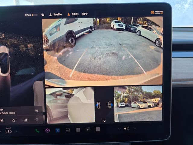 2022 White Tesla Model 3 Long Range AWD Sedan