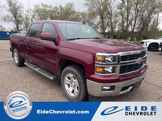 2015 Deep Ruby Metallic Chevrolet Silverado 1500 LT 4X4 Truck
