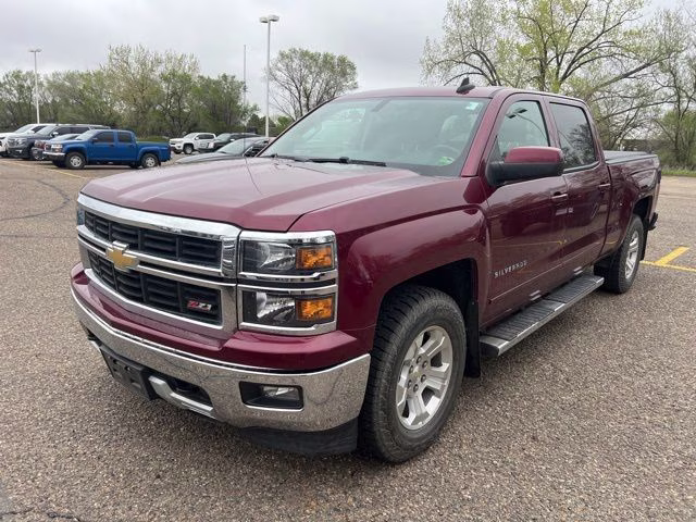 2015 Deep Ruby Metallic Chevrolet Silverado 1500 LT 4X4 Truck