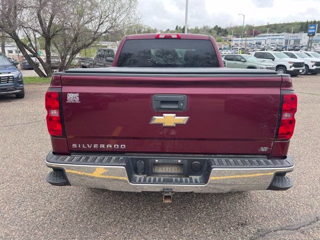 2015 Deep Ruby Metallic Chevrolet Silverado 1500 LT 4X4 Truck