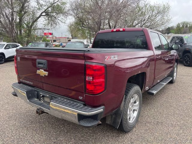 2015 Deep Ruby Metallic Chevrolet Silverado 1500 LT 4X4 Truck