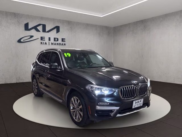 2019 Dark Graphite Metallic BMW X3 xDrive30i AWD SUV