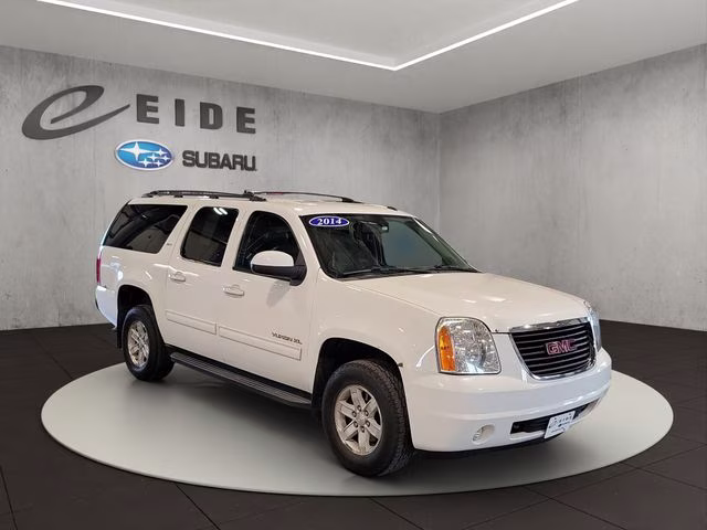 2014 Summit White GMC Yukon XL SLT 1500 4X4 SUV