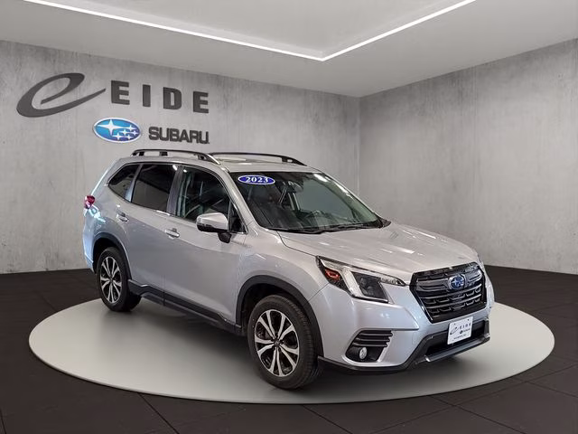 2023 Ice Silver Metallic Subaru Forester Limited AWD SUV