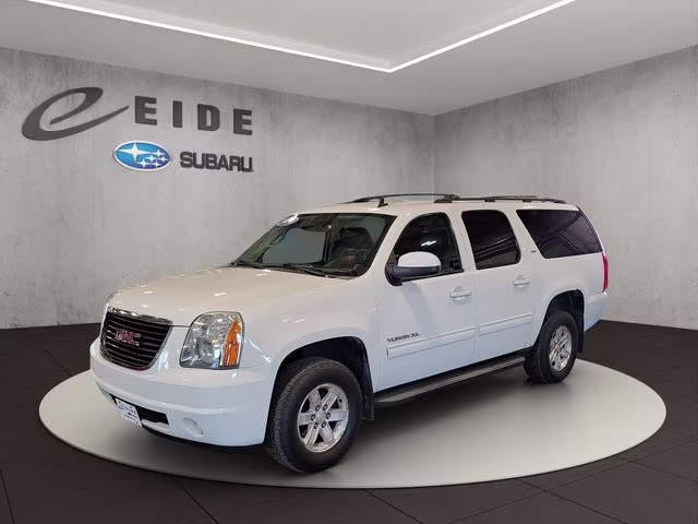 2014 Summit White GMC Yukon XL SLT 1500 4X4 SUV