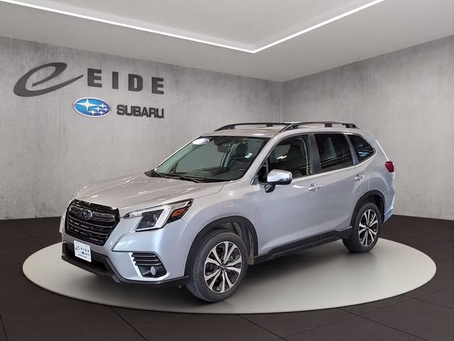 2023 Ice Silver Metallic Subaru Forester Limited AWD SUV