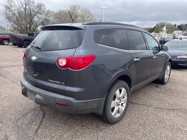 2012 Cyber Gray Metallic Chevrolet Traverse LT AWD SUV