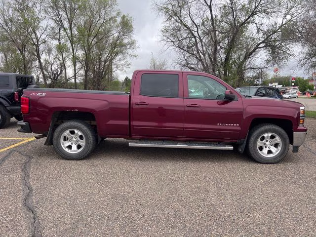 2015 Deep Ruby Metallic Chevrolet Silverado 1500 LT 4X4 Truck