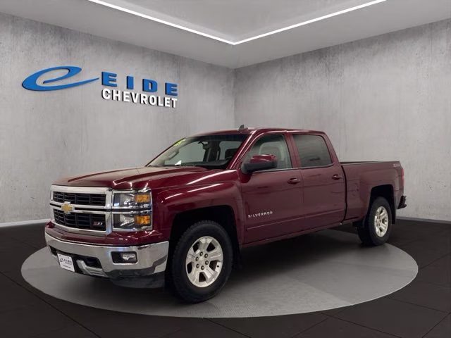 2015 Deep Ruby Metallic Chevrolet Silverado 1500 LT 4X4 Truck