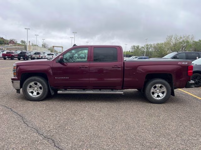 2015 Deep Ruby Metallic Chevrolet Silverado 1500 LT 4X4 Truck