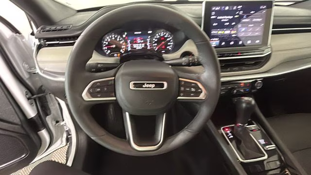 2023 Bright White Clearcoat Jeep Compass Limited 4X4 SUV