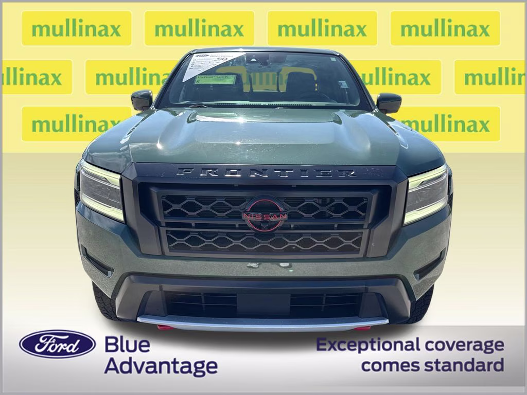 2023 Tactical Green Metallic Nissan Frontier PRO-X RWD Truck