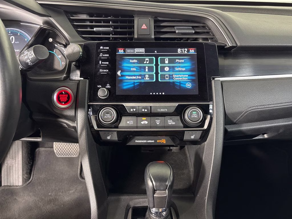 2020 Polished Metal Metallic Honda Civic EX-L FWD Hatchback