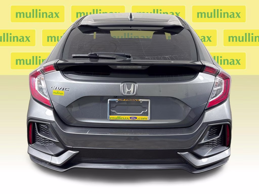 2020 Polished Metal Metallic Honda Civic EX-L FWD Hatchback