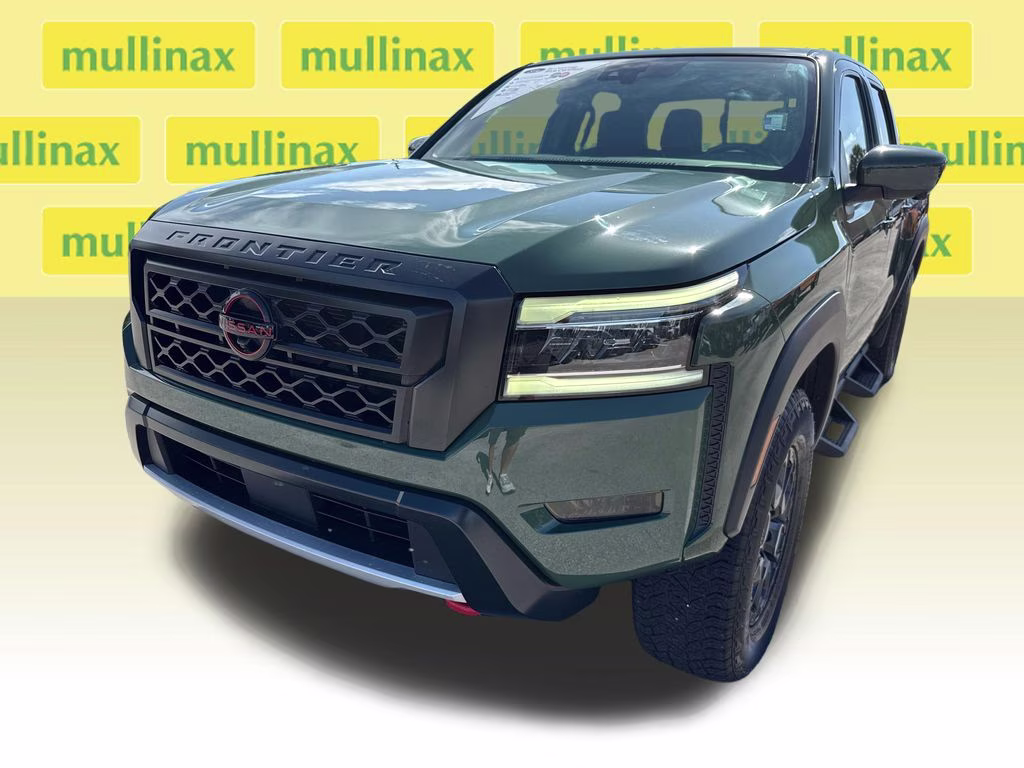 2023 Tactical Green Metallic Nissan Frontier PRO-X RWD Truck