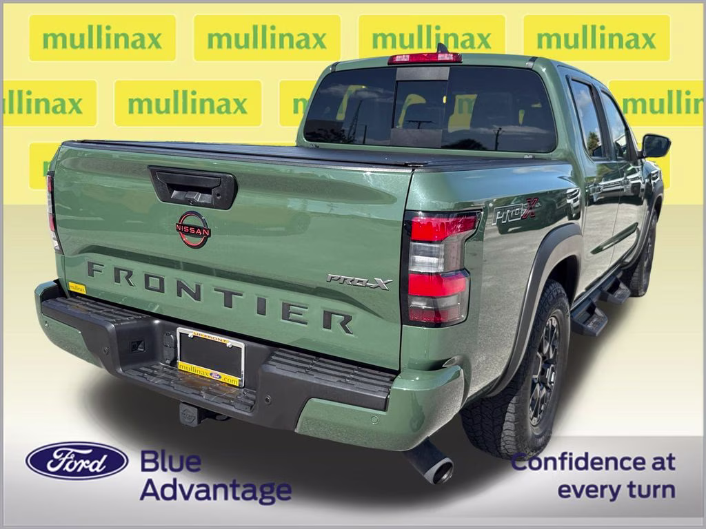 2023 Tactical Green Metallic Nissan Frontier PRO-X RWD Truck